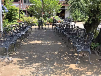 淺草站今戶神社的休息場所