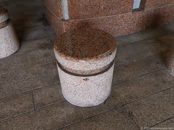 하마마츠역 아크트 거리 입구의 스툴