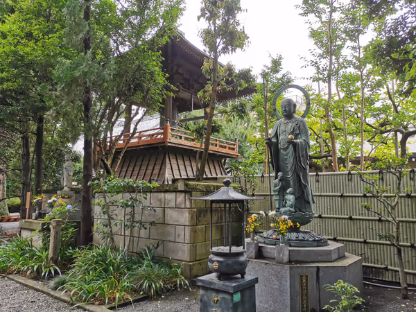 高安寺 弁慶硯の井戸の写真2