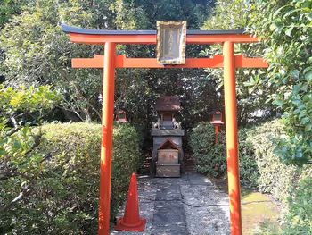 二子玉川站高岛屋总店屋顶森林花园的伏见稻荷大神的鸟居