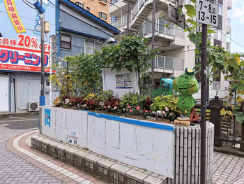 武蔵小杉駅 今市橋にかっぱ君1