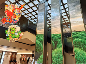 東京駅 スクエア ゼロのオブジェ