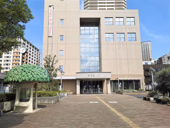 武蔵小杉駅 中原区役所前の外観