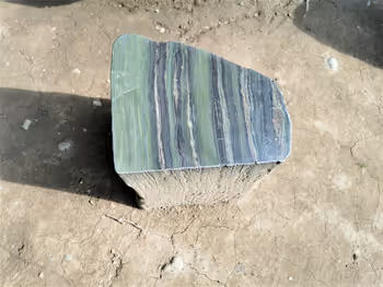 Stone stool in front of Kagami-no-Ike Pond, Saimei-ji Temple, Musashi-Kosugi Station