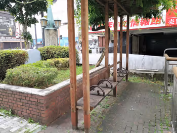 釜川プロムナード 馬場通り付近の写真3