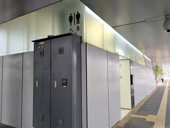 宇都宮駅 東口ロータリー前のお手洗い