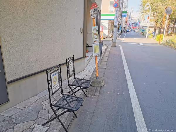 ふれあい遊歩道バス停付近の写真2