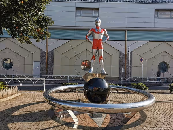 Photo of Soshi-ga-ya-Ōkura Station | Rest areas around the Ultraman statue 1