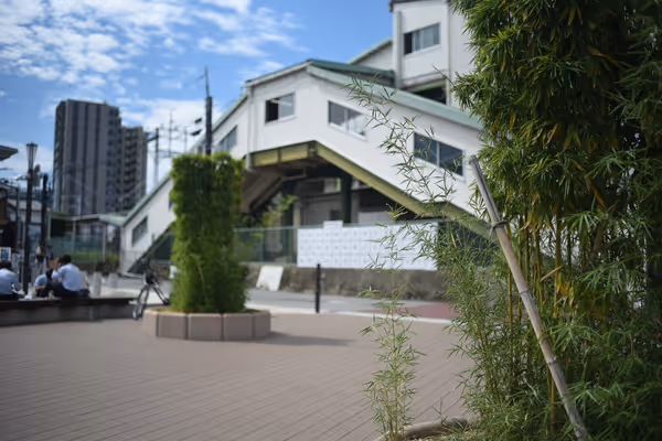 阪急長岡天神駅東口駅前広場の写真5