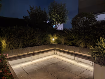 교도역 콜티 옥상 정원의 휴식 장소 3