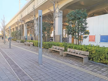 교도역 테라스 가든 르네상스 부근의 휴식 장소 2