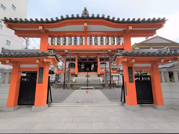 神乐坂站 善国寺 毘沙门儿童游园附近的善国寺