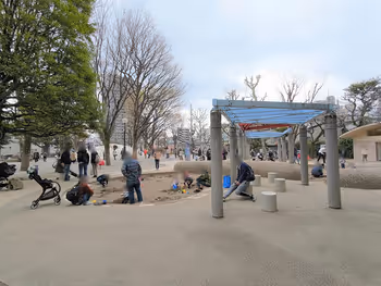神樂坂站 白銀公園的遊樂場2