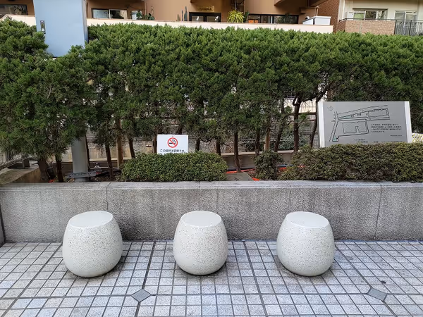 渋谷川 あいおいニッセイビル前の写真2