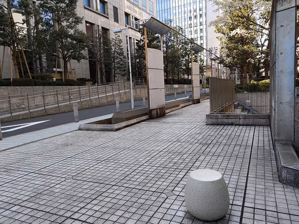 渋谷川 あいおいニッセイビル前の写真4