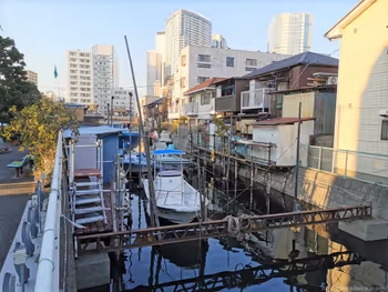 北品川車站品川浦 船塢附近的休息場所其2