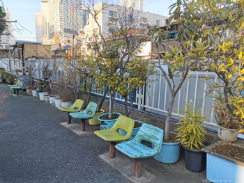 北品川車站品川浦 船塢附近的休息場所其1