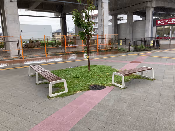 Photo of Nishishinmachi Station | North Exit (West Side) Rest Spot 1