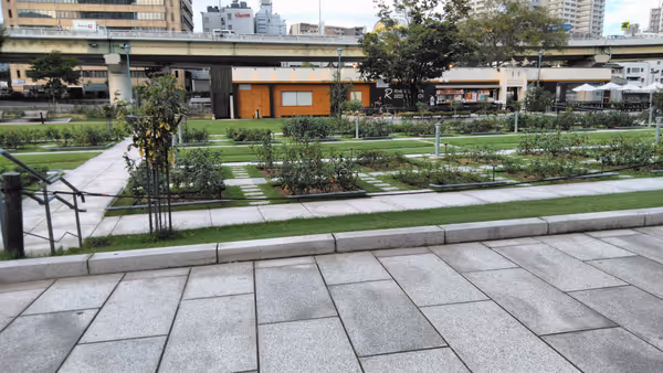 中之島公園 バラ園の写真2