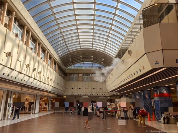 Photo of Kyoto Station | Porta Underground Shopping Arcade Rest Spot in front of Starbucks 3