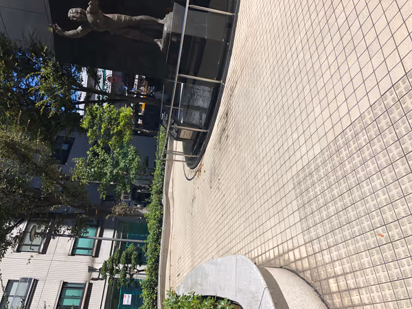 Photo of Itabashi Ward Office Station | Rest area with benches within the grounds of the Itabashi Ward Office 1