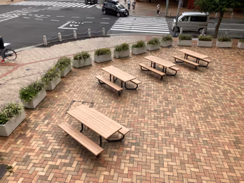 Photo of Ōkubo Station | AEON Akashi Shopping Center 1st Street South Intersection Near Rest Spot 2