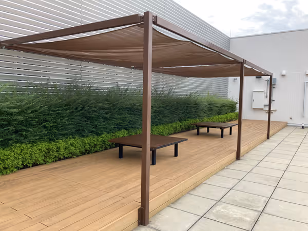 Photo of Akashi Station | Rest area on the rooftop plaza of Papios Akashi 7F 1