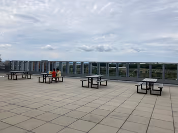 Photo of Akashi Station | Rest area on the rooftop plaza of Papios Akashi 7F 2