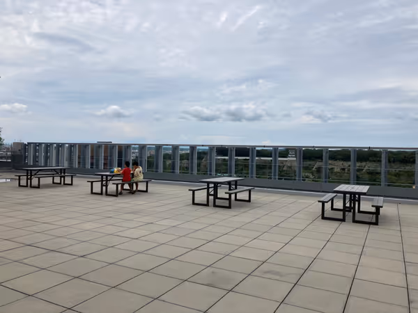 Photo of Akashi Station | Rest area on the rooftop plaza of Papios Akashi 7F 2