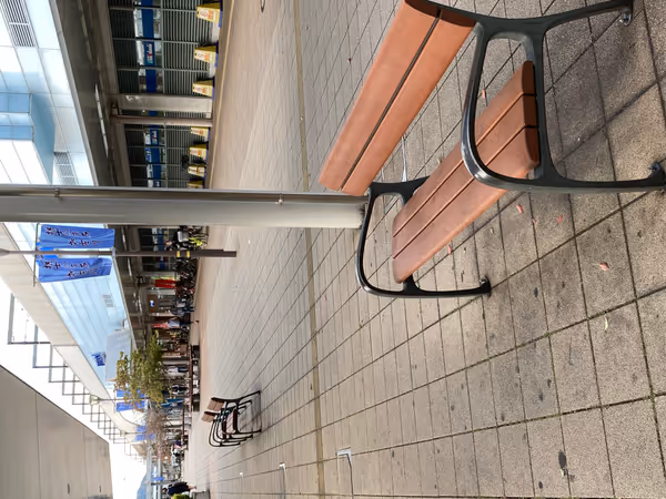 Photo of Kakogawa Station | Rest Spot Directly in Front of the South Exit 2