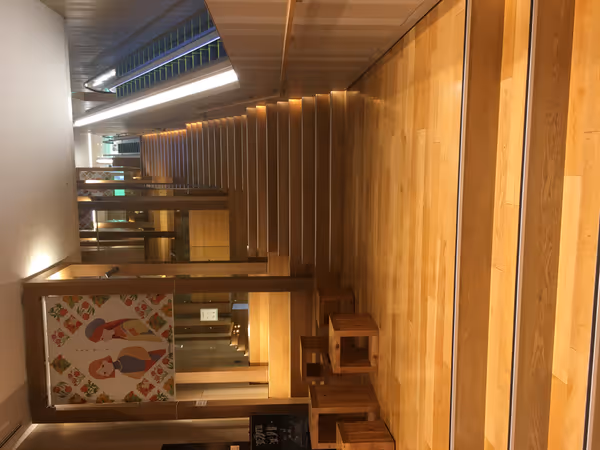 sitatte sapporoの木製階段スペースの写真2