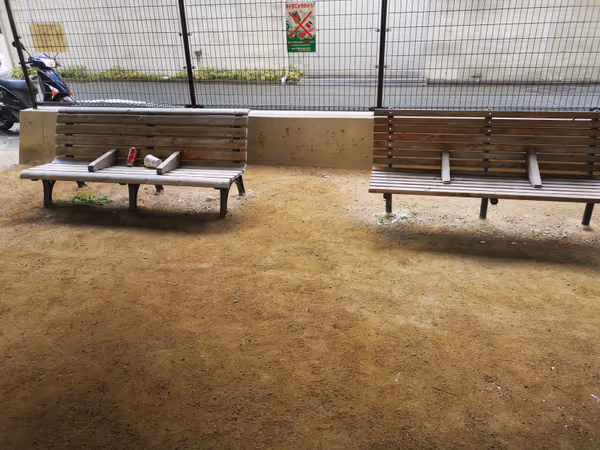 Photo of Nishinomiya-Kitaguchi Station | Rest Spot at Children's Playground No. 3 Under the Meishin Expressway Overpass 1