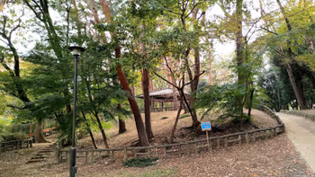 니시에이후쿠역 와다보리 공원 동쪽 정자 주변의 휴식 장소 그 2