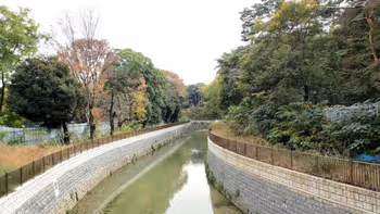 니시에이후쿠역 와다보리 공원 동쪽 정자 주변의 휴식 장소 그 5