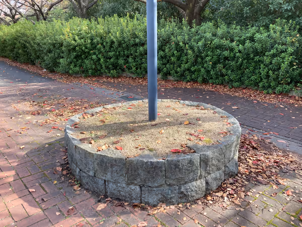 国鉄高砂線跡の遊歩道の写真1