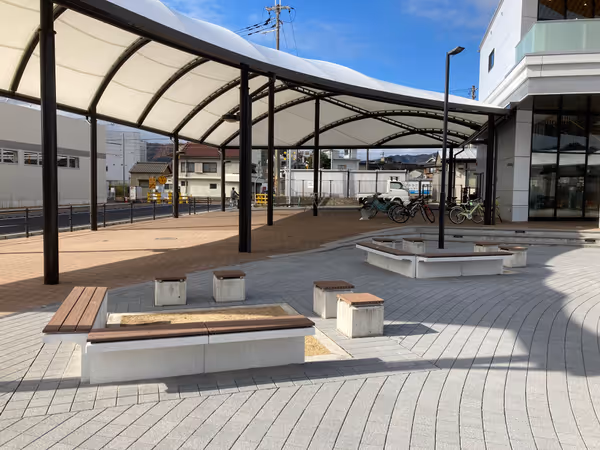 Photo of Fukusaki Station | Rest area south of the station (toward Himeji) 3