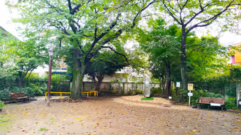 西荻窪站西荻北中央公园的休憩场所1