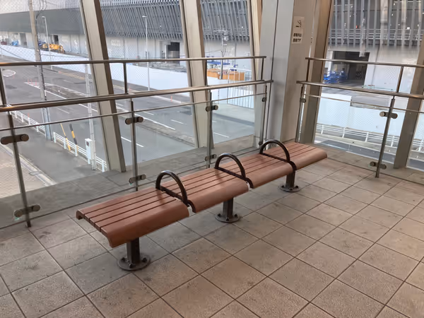 Photo of Near the ticket gates休憩場所 2