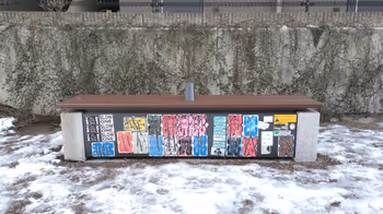 Rest area on the promenade in front of Setagaya-Daita Station BONUSTRACK, part 3