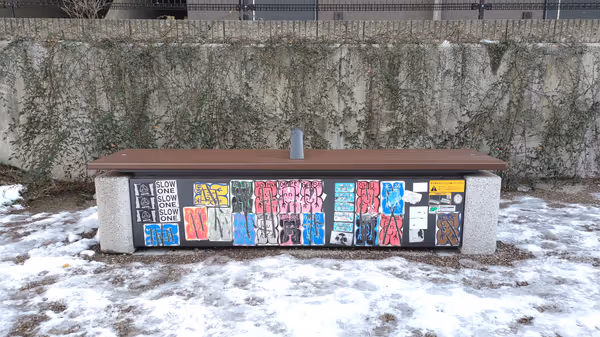 Photo of Setagaya-Daita Station | Rest Spot on the Promenade in Front of BONUSTRACK 3