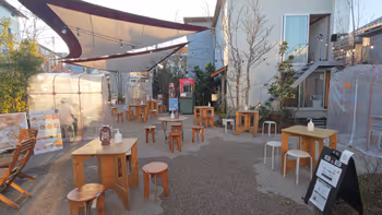 世田谷代田站BONUSTRACK附近的休息场所3