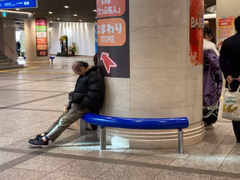 Photo of Kobe Station | Rest area in the plaza on the Hamate side of Duo Kobe 3