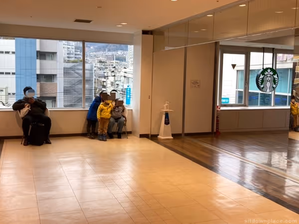 Photo of Sumiyoshi Station | Commercial Facility Liv, 3rd Floor, in front of the escalator | Rest Spot 1