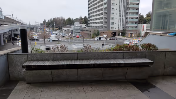 Photo of Moriya Station | West Exit Pedestrian Deck | Rest Spot 3