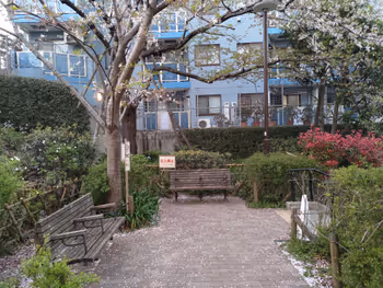 大崎駅ひふみ公園の休憩場所その4