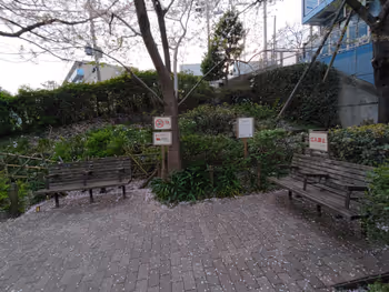 大崎駅ひふみ公園の休憩場所その5