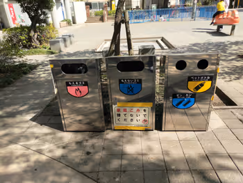 水道橋駅西神田公園の休憩場所その6