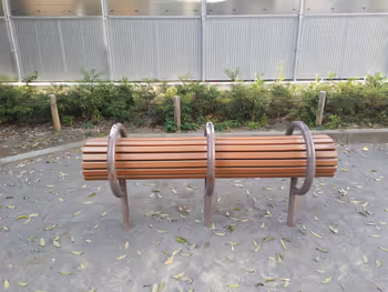 Rest area in Shin-Ogawa Park near Iidabashi Station, part 3