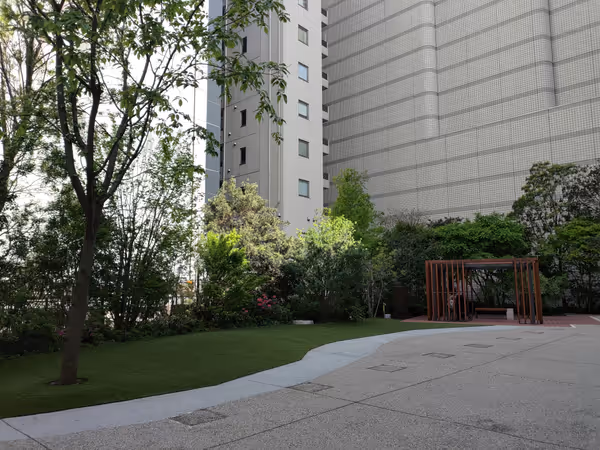 文京ガーデンセンターテラス 芝生のエリアの写真2