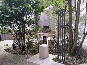 春日駅文京ガーデン センターテラスの休憩場所その4